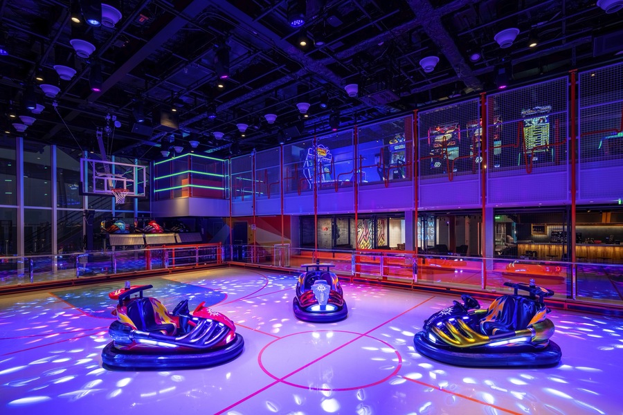 MSC Cruises MSC World Class Sportplex Bumper Cars ©MSC Rights, Ivan Sarfatti 2.jpg